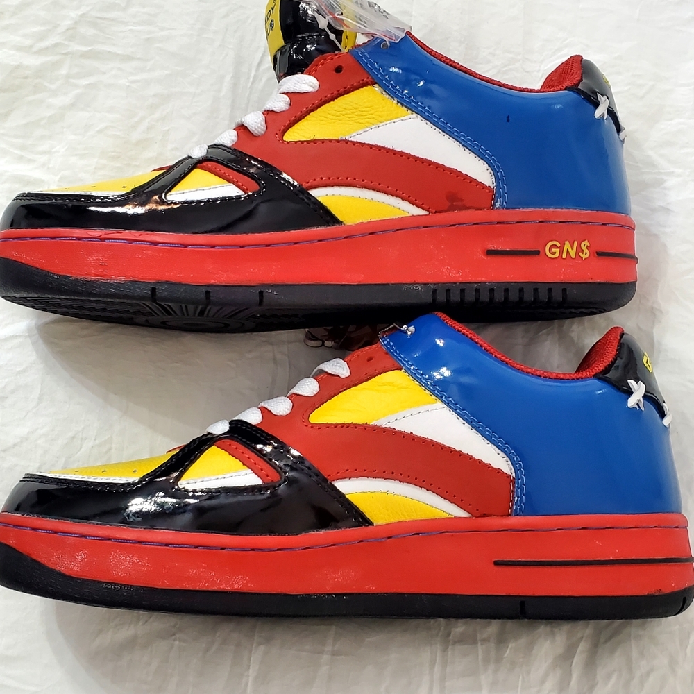 Collectible New Vintage Greedy Genius Heli Blue Phantom Sneaker Mens Size 9 - Picture 3 of 16